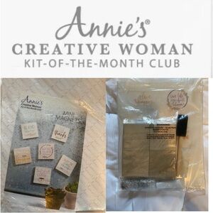 6/$20 Annie's Creative Woman Kit-of-the-Month Club mini Magnets CWC137 NWT
